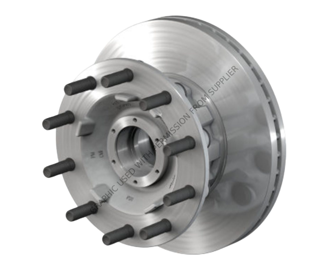 CM  10084787 | ALUMINUM PRESET HUB/ROTOR FF FRONT