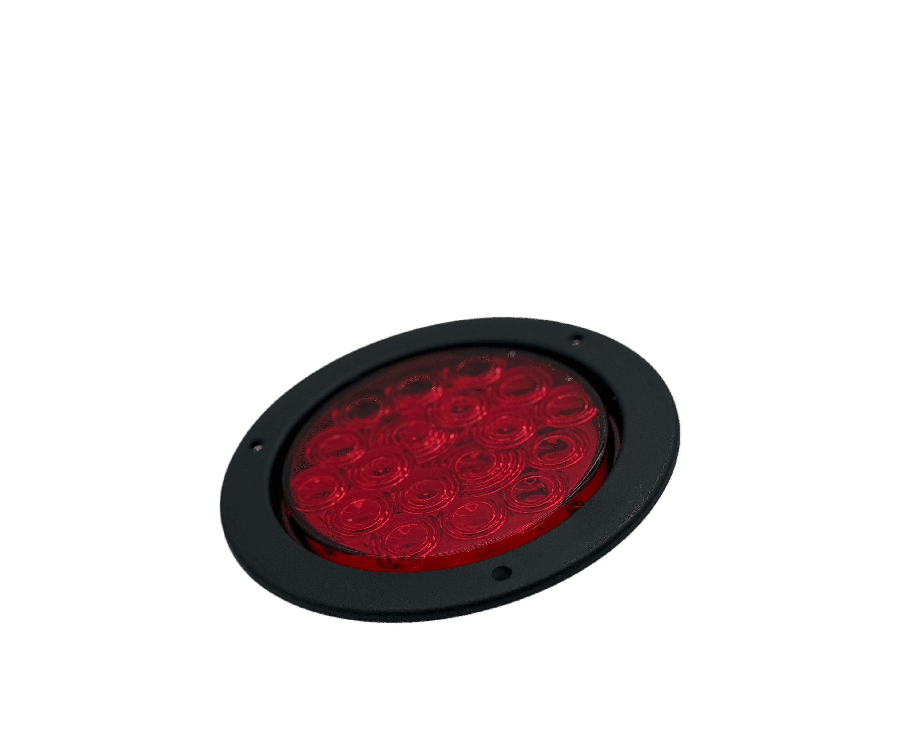 4`` Led Light With Back Flange Mount & 3 Pin Plug - Image 2