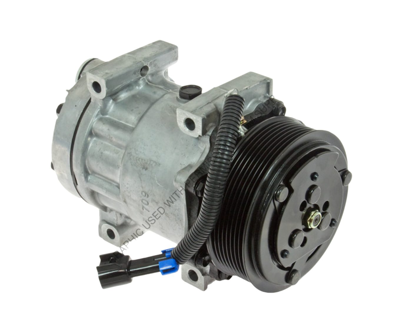 ABP N83 2025 04485 | COMPRESSOR - SD7H15, PV8, 119 MM, 8 GROOVE, GH HEAD, 12 VOLT