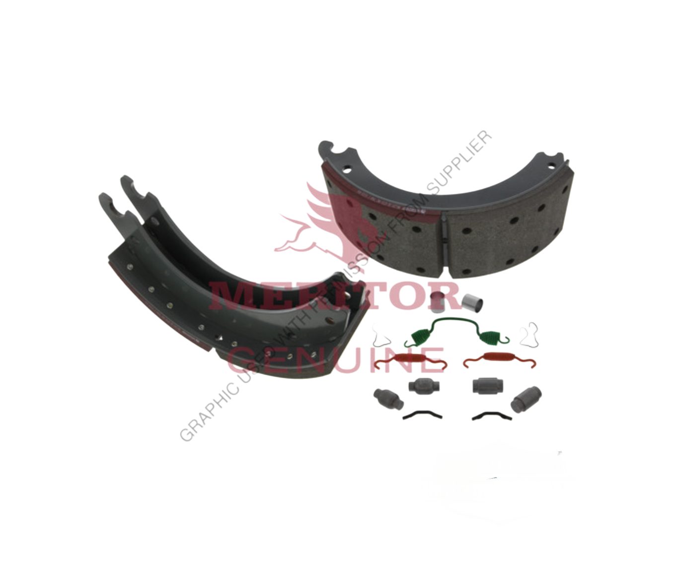 TDA KSMA12014720QP | BRAKE SHOE AND LINING KIT - SERVICEBRAKE SHOE AND LINING KIT - SERVICE