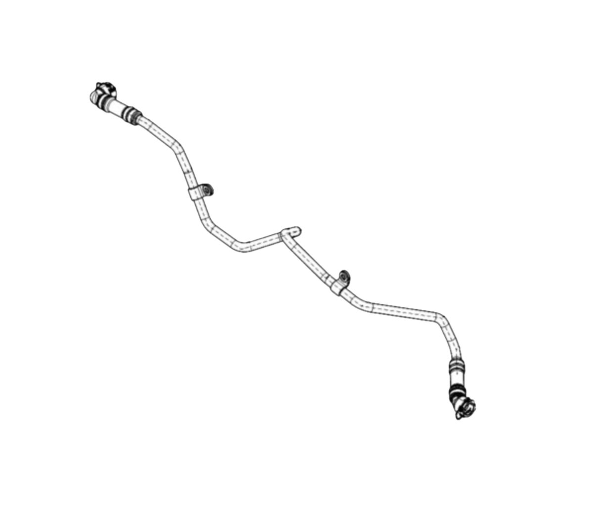 DDE A4722004251 | COOLANT LINE AIR COMPRESSOR DD16 EPA07/EURO 4