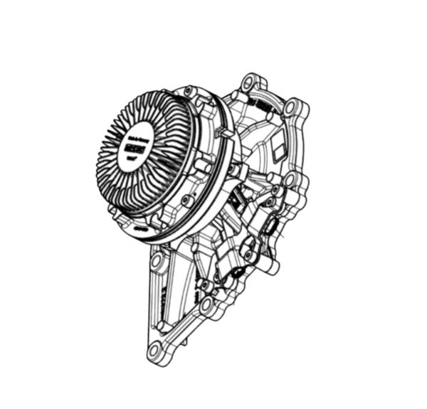 DDE EA4722002801 | LU COOLANT PUMP